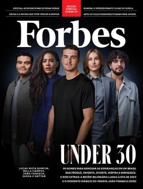 Capa Revista Forbes Brasil - Edição Under 30