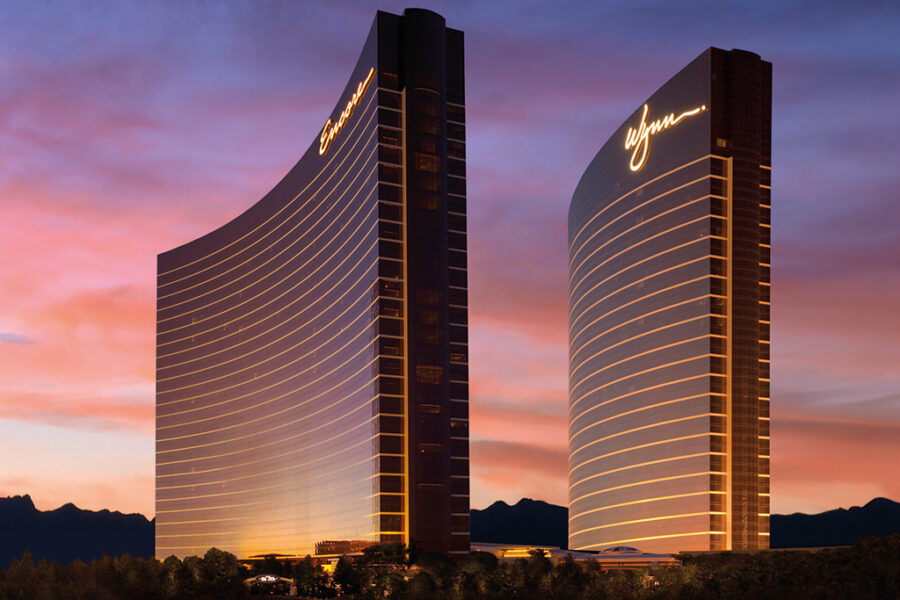 As duas torres do Wynn Las Vegas (Divulgação)
