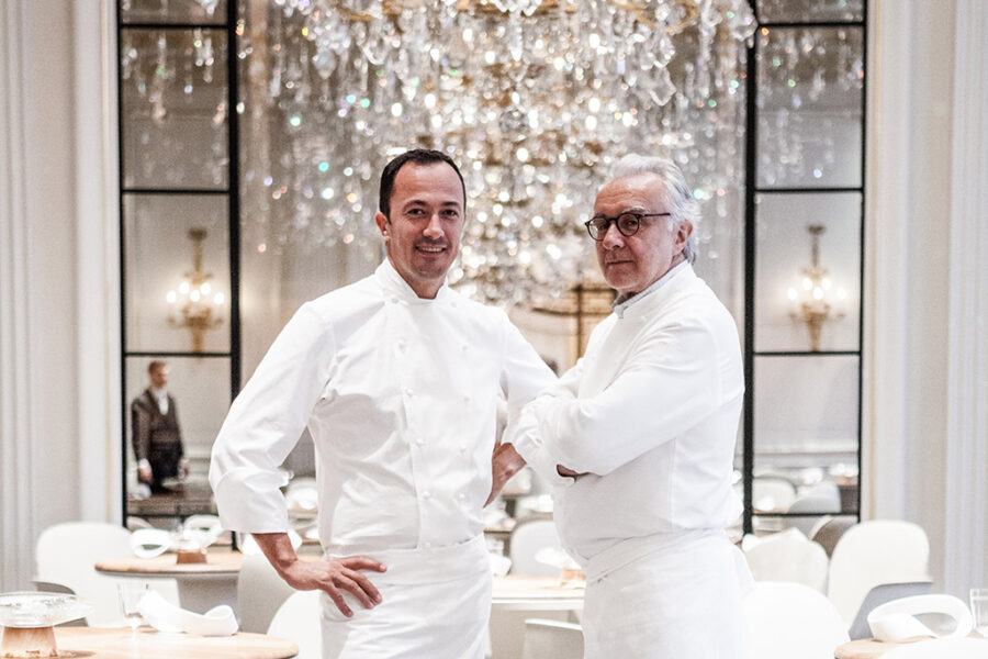 Romain Meder e Alain Ducasse