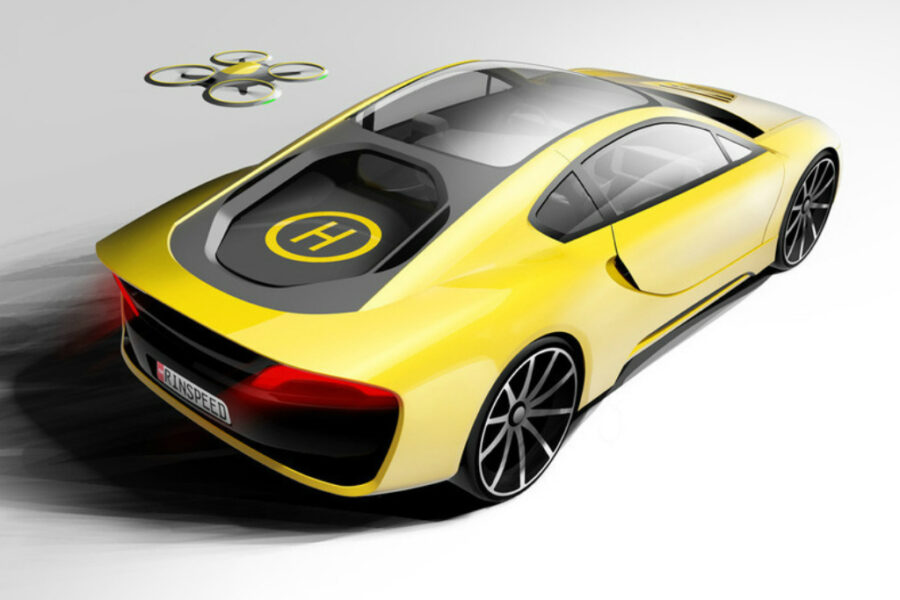 1carro drone - div
