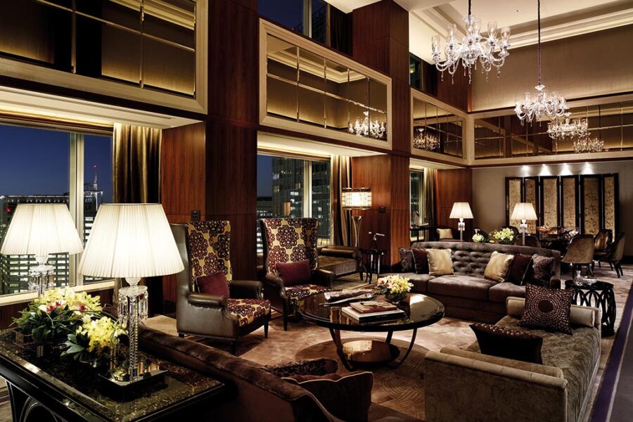 A suíte presidencial do Shangri-La. (Divulgação)