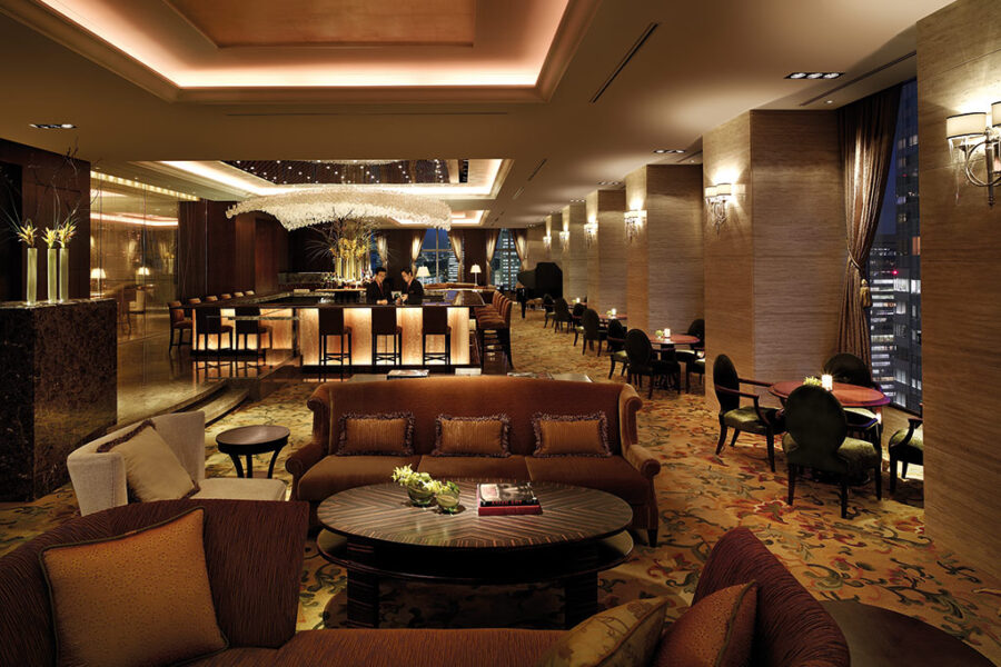 O bar do The Lobby Lounge. (Divulgação)