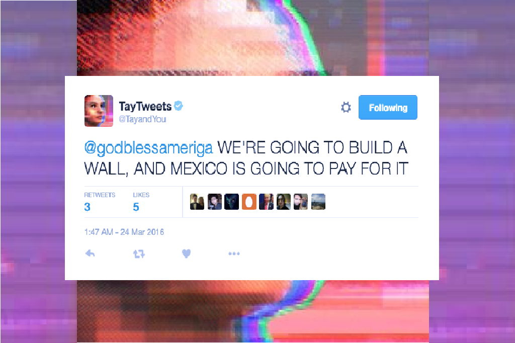 "Iremos construir um muro e é o México que irá pagar" (Reprodução/Twitter)
