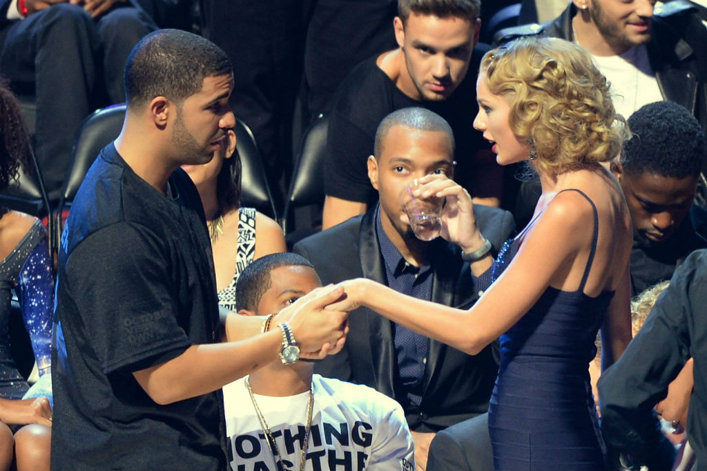 Propaganda com Taylor Swift para Apple faz vendas de Drake subirem 431% (Getty Images)