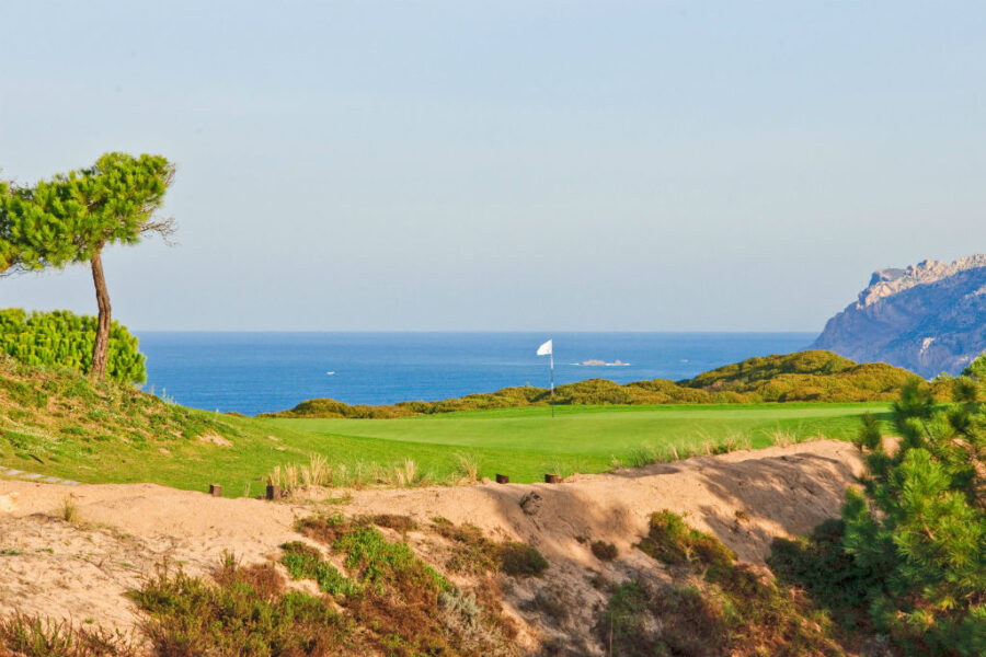 Buraco 14 do Oitavo Dunes Golf Course, em Cascais (Divulgação)