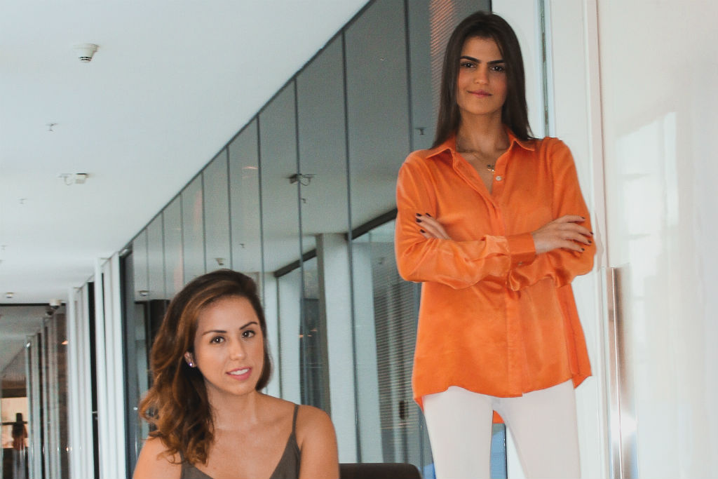 Camila Santos e Catharina Gaissler são sócias na Host Lifestyle Group (Divulgação)