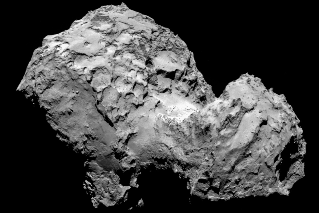Cometa 67P/Churyumov-Gerasimenko (Reprodução)