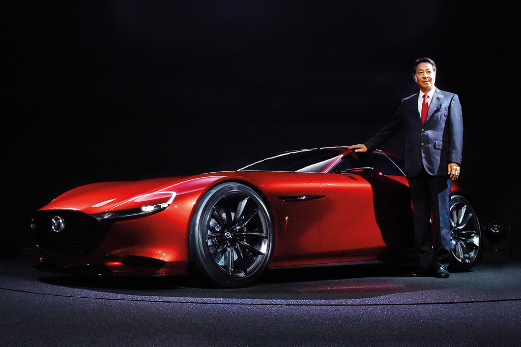 Masamichi Kogai, o reinventor da Mazda (Getty Images)