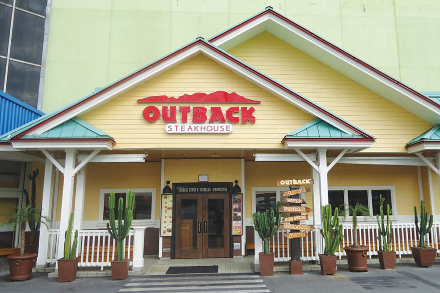 A loja do Outback Center Norte, em São Paulo, é a de maior movimento no mundo (Divulgação)