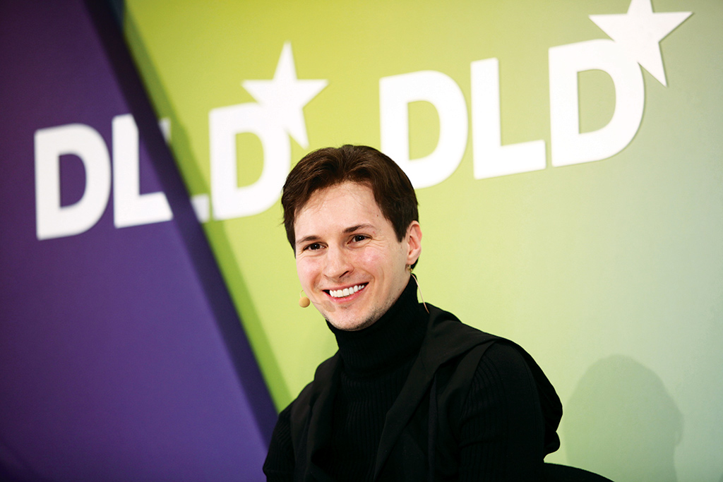 Pavel Durov, fundador do Telegram e do VK (Getty Images)
