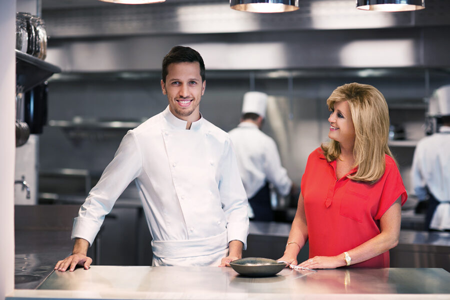 Joy Mangano uniu-se ao chef brasileiro Franco Sampogna para abrir o restaurante Jema (Divulgação)