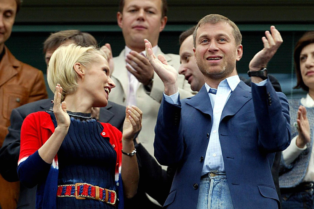 Roman e Irina Abramovich (Getty Images)