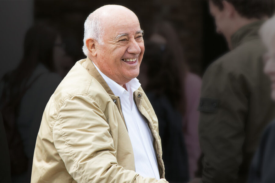 Avesso a entrevistas e fotos, Ortega foi, por dois dias, o homem mais rico do mundo (Getty Images)