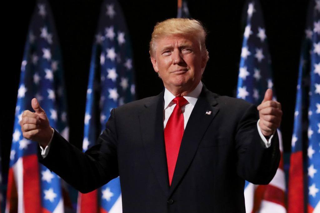 Donald Trump será aprendiz de algo bem maior e mais importante: de homem mais poderoso do mundo (Getty Images)