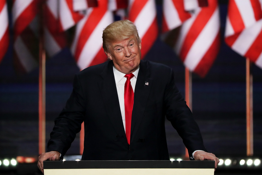 Donald Trump, presidente dos Estados Unidos (Getty Images)