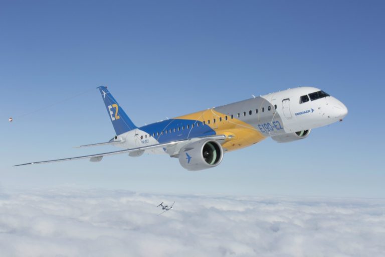 Widerøe receberá os novos jatos E190-E2 em 2018 e será a primeira companhia aérea do mundo a operá-los (Divulgação)