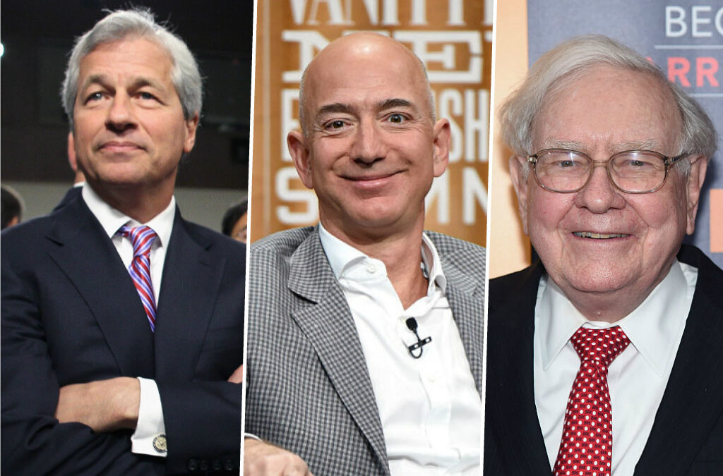Jeff Bezos, Warren Buffett e Jamie Dimon se unem para entrar no ...