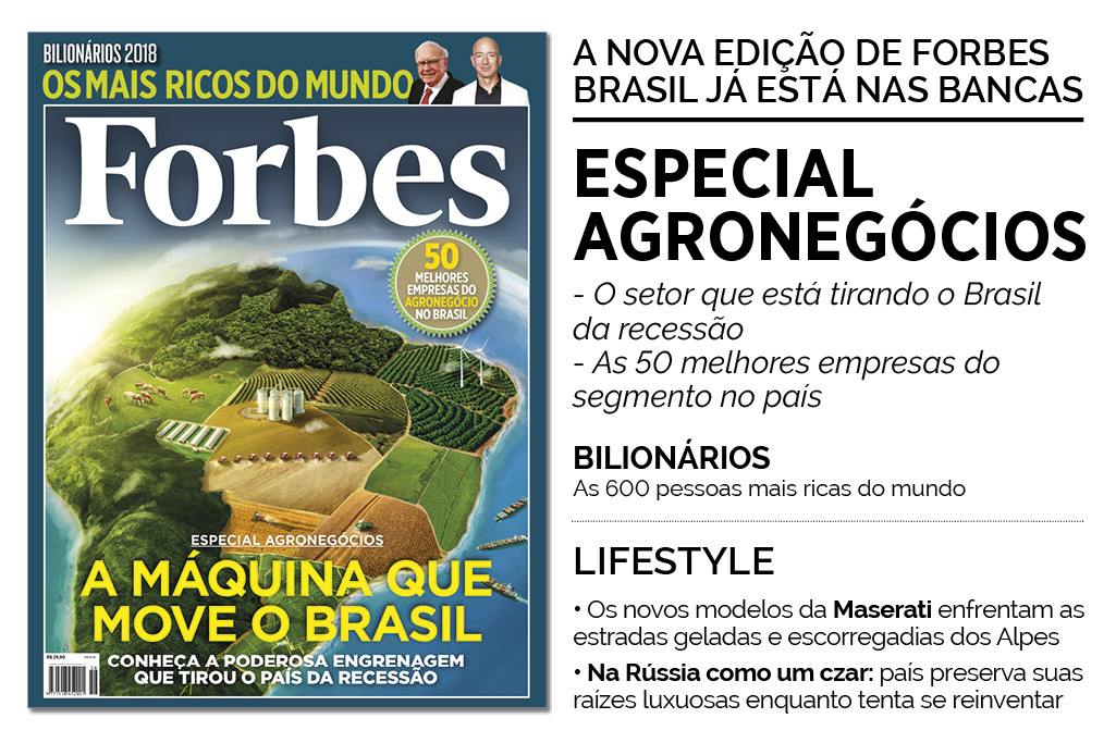 Lista da Forbes com bilionárias do agro Brasil impulsiona