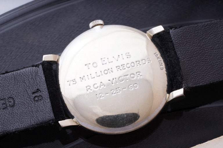 Relógio de Elvis é leiloado por US$ 1,8 milhão - Foto reprodução
