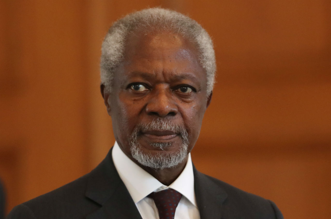 Morre ex-secretário-geral da ONU, Kofi Annan - GettyImages