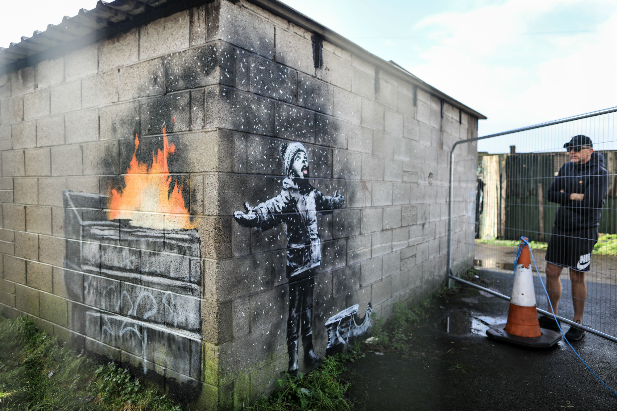 Mural de Banksy é vendido por mais de US 130 mil