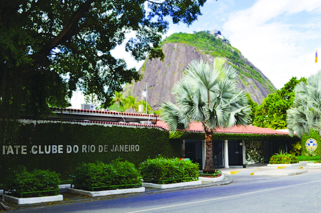 Iate Clube da Urca ao Entardecer – 100x80cm - Brazil Artes