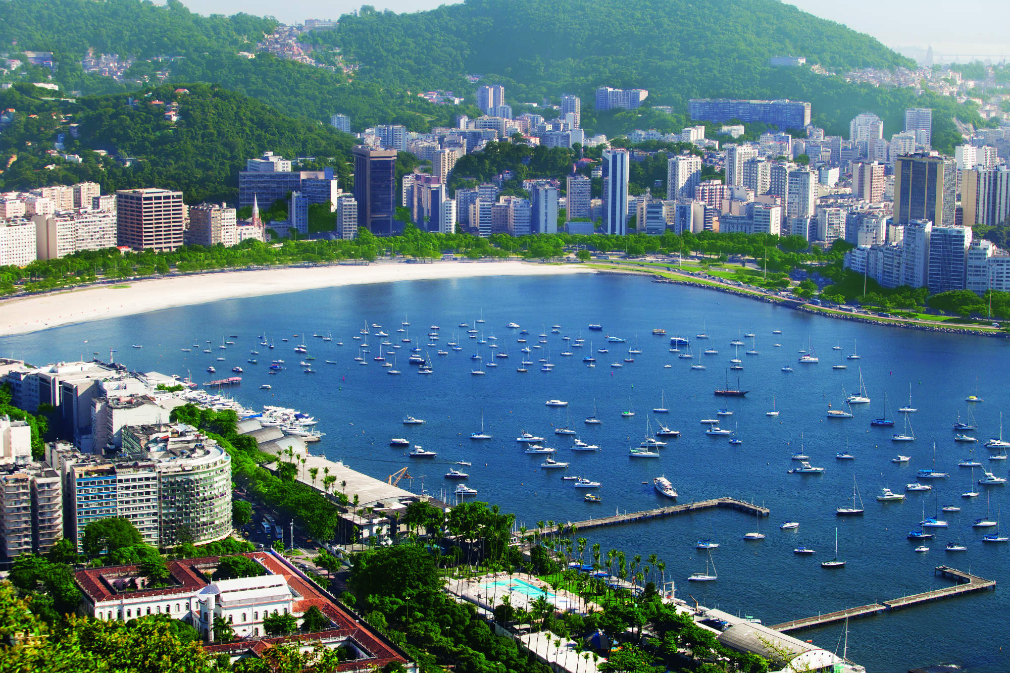 Praia da saudade (atual Iate Clube RJ)