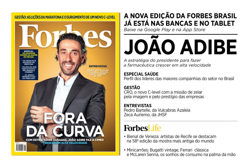 João Adibe é Destaque Da Nova Edição Da Forbes Brasil