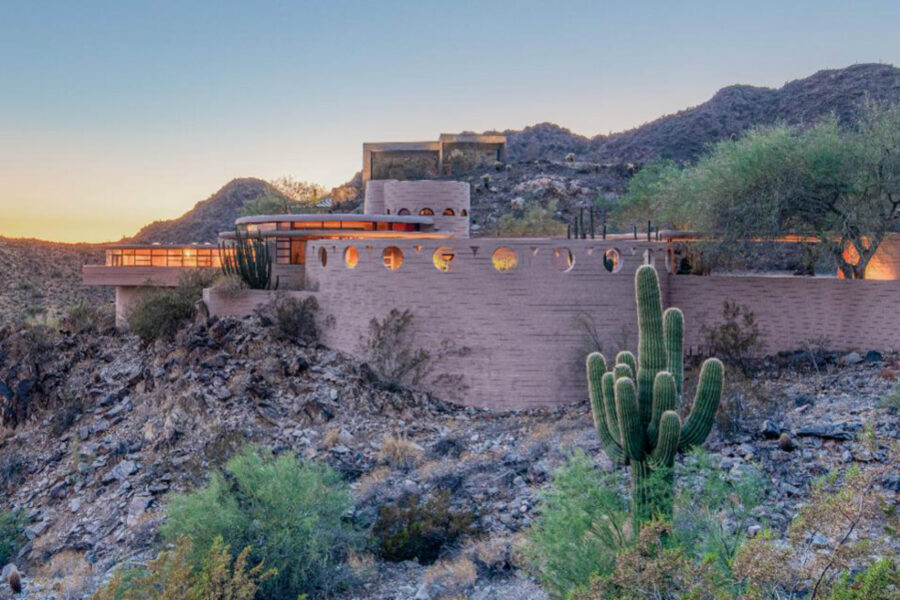 希少価値有り　Frank Lloyd Wright Architecture Última casa projetada por Frank Lloyd Wright é vendida por US$ 1