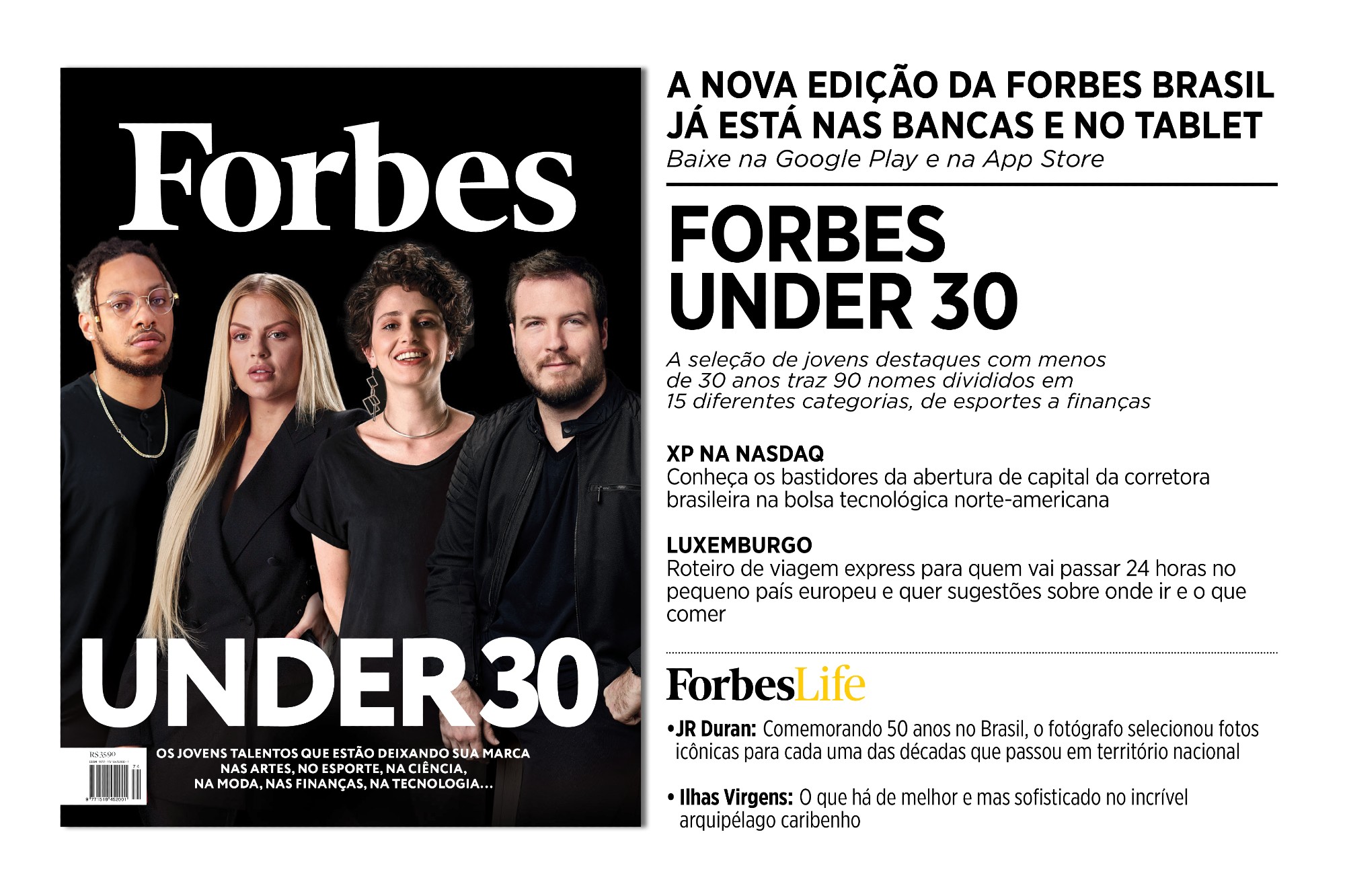 Under 30 2020: 90 destaques brasileiros abaixo dos 30 anos - Forbes