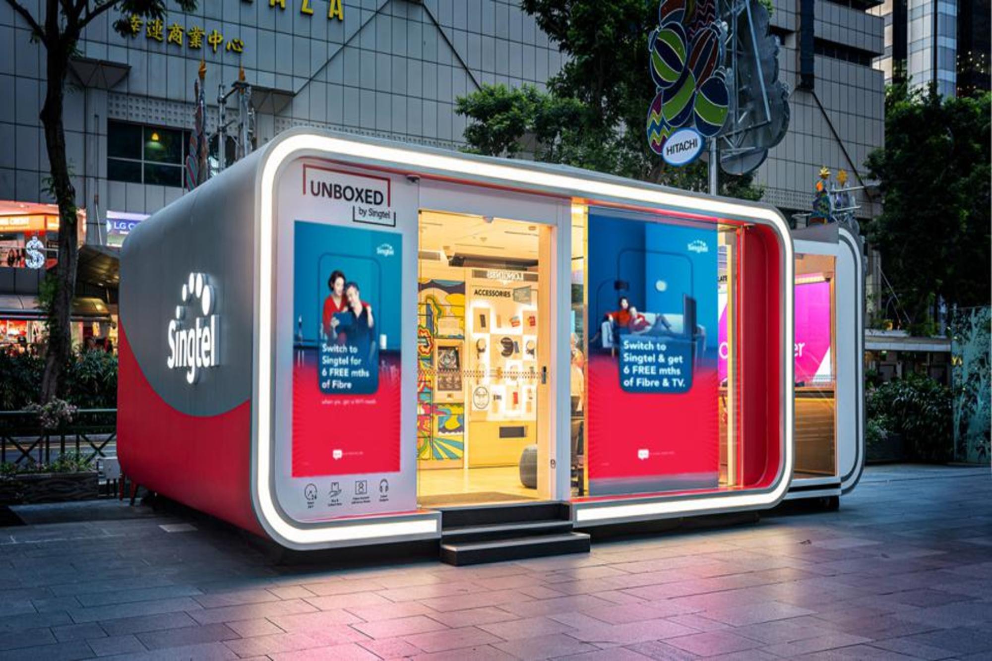 A pop-up store com tecnologia 5G projetada para o mundo pós