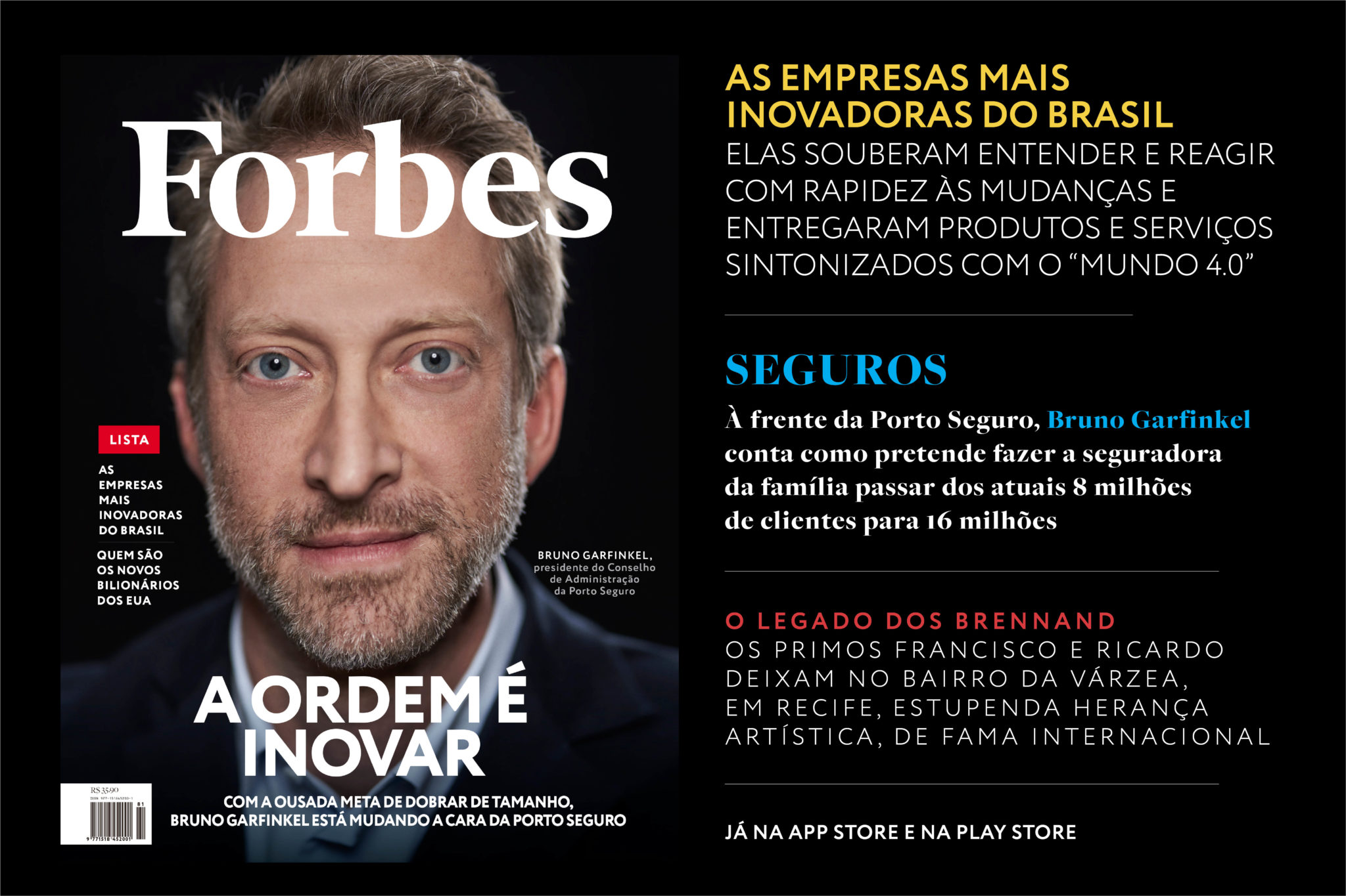 Bruno Garfinkel é Destaque Da Nova Edição Da Forbes Brasil