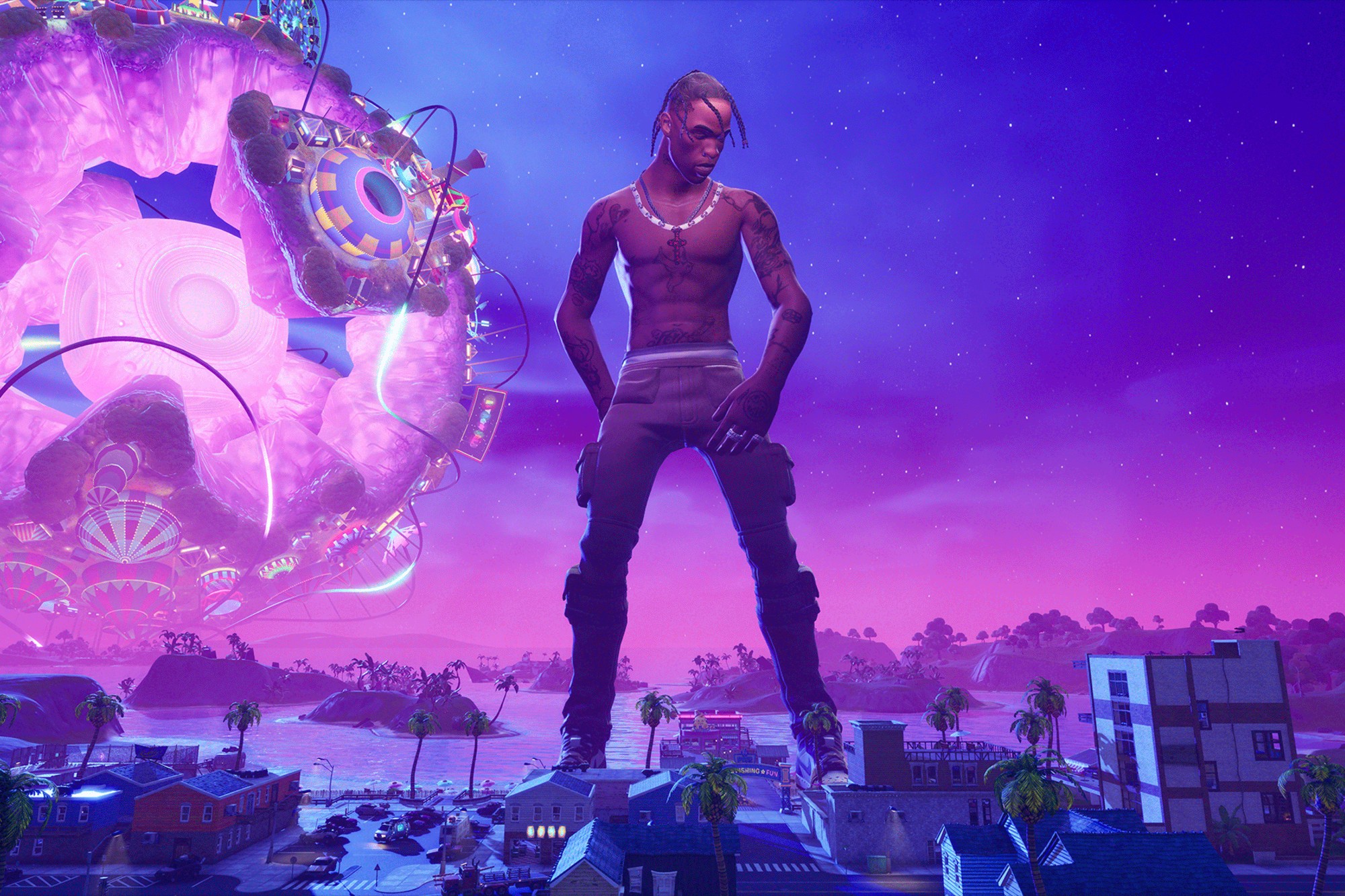 Fortnite | Conta fortnite rara com travis scott e