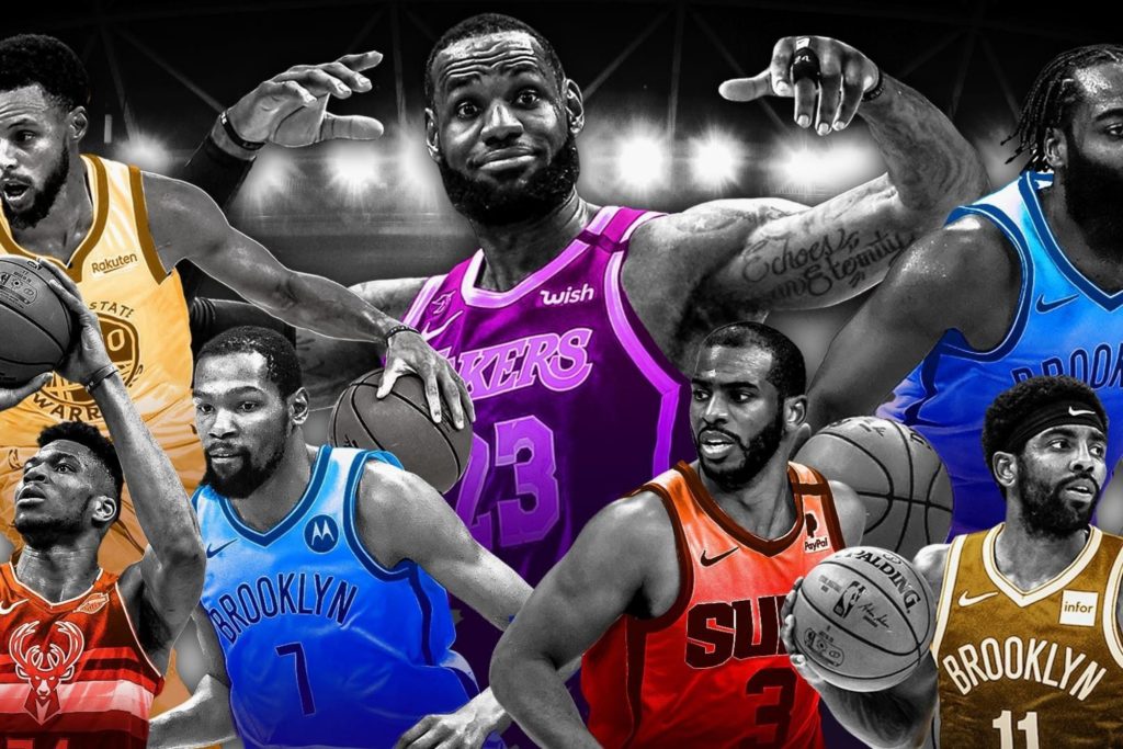 10 melhores jogadores da temporada 2021/2020 da NBA