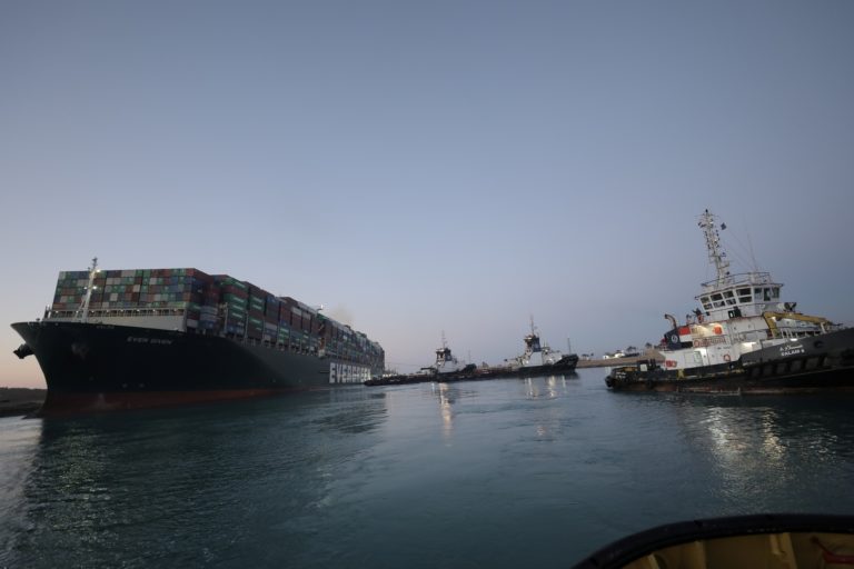 REUTERS/Suez Canal Authority/Handout