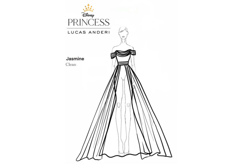 Marca lança vestidos de noiva inspirados nas princesas da Disney – Maximolde