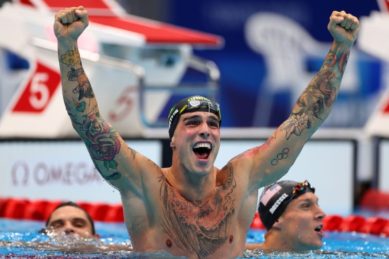 Brasileiro Bruno Fratus conquista bronze nos 50m livre na ...