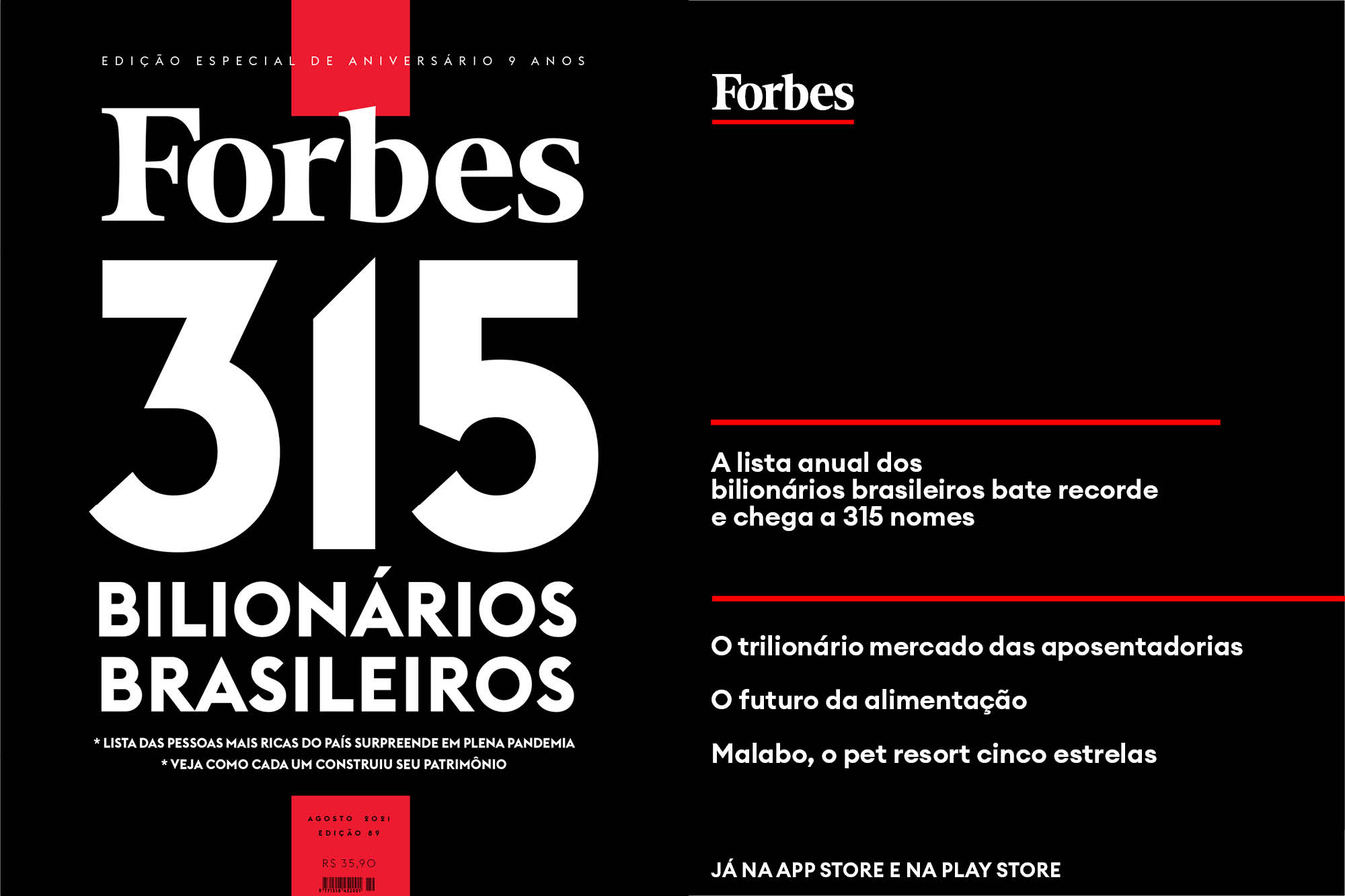 Veja a lista completa dos bilionários brasileiros de 2021 - Forbes