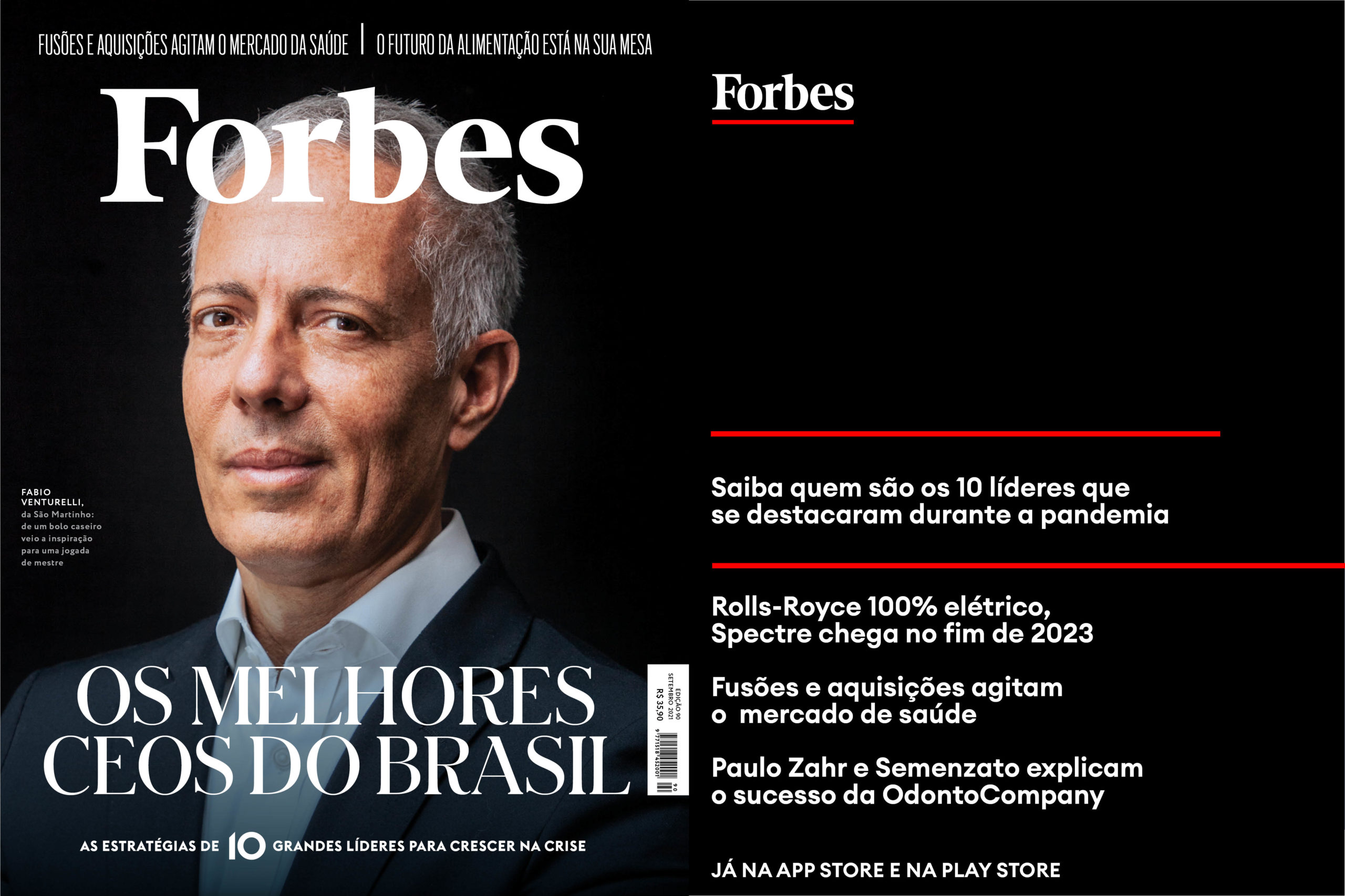 Melhores CEOs do Brasil são destaque na nova edição da Forbes Forbes