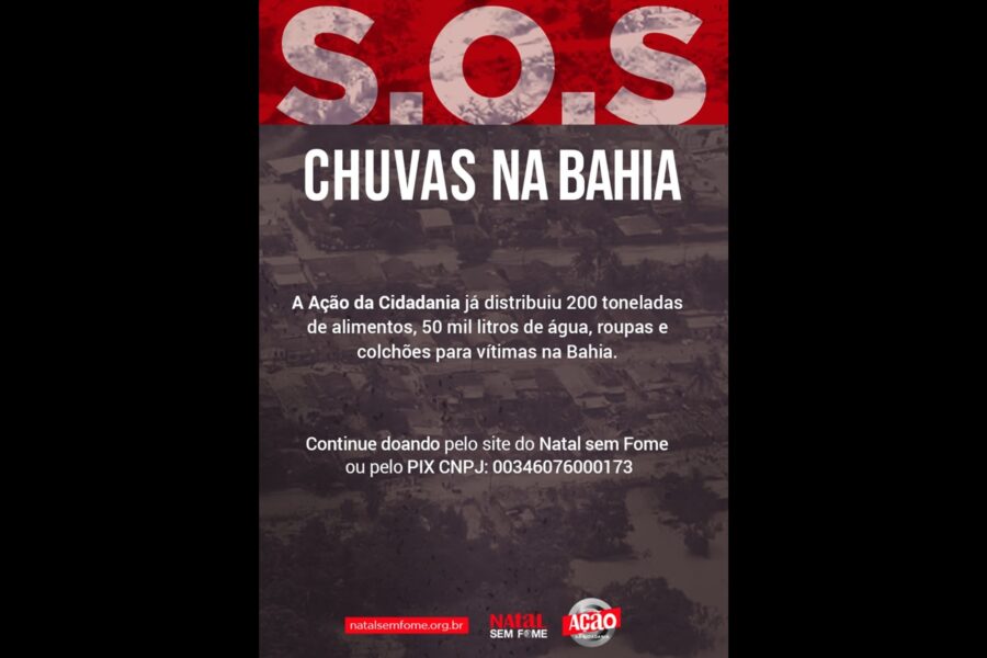 Divulgação/Ação da Cidadania