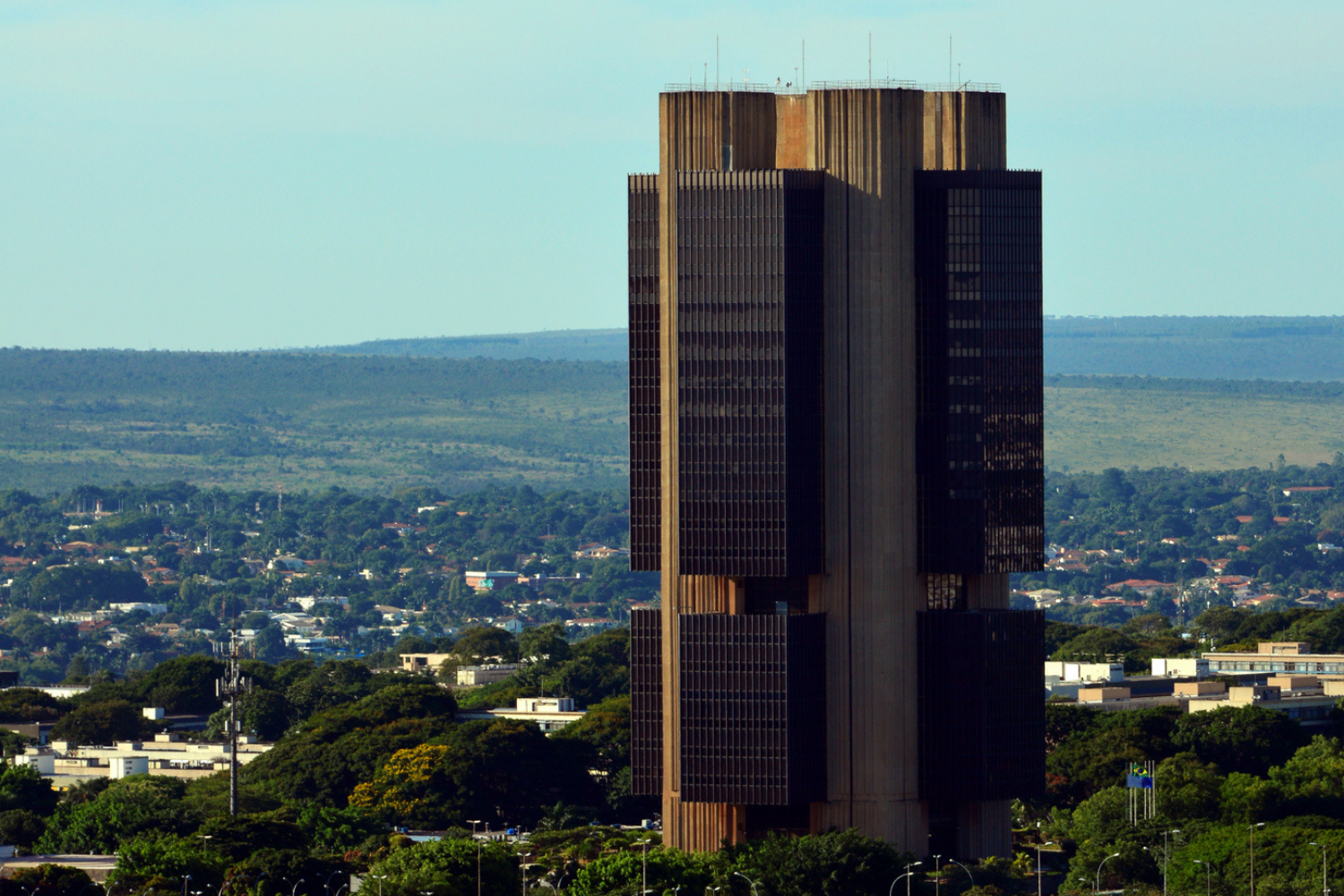 Edifício do Banco Central do Brasil, em Brasília-DF