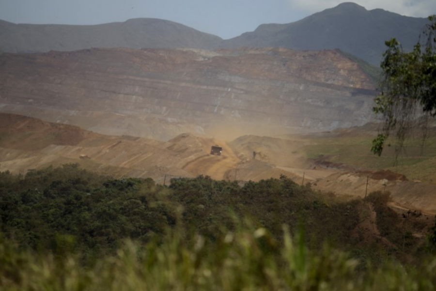 Zona de mineração em Mariana (MG)