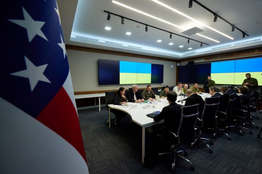 Serviço de Imprensa da Presidência Ucraniana/Via Reuters