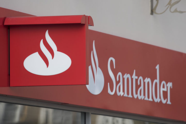 Logotipo do Santander