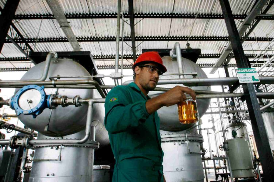 Produção de biocombustíveis do Cbio