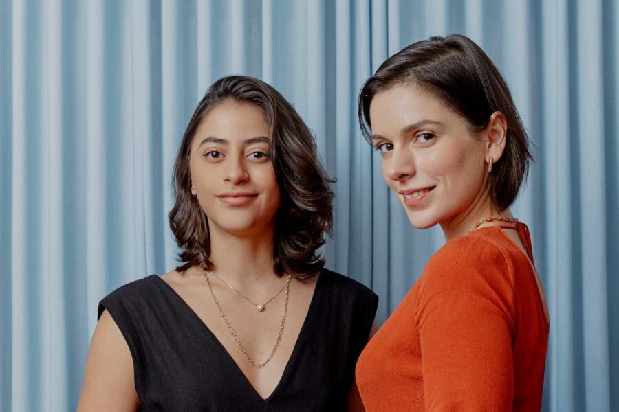 Marília Ponte e Marina Ratton, fundadoras das sextechs Feel e Lilit, respectivamente