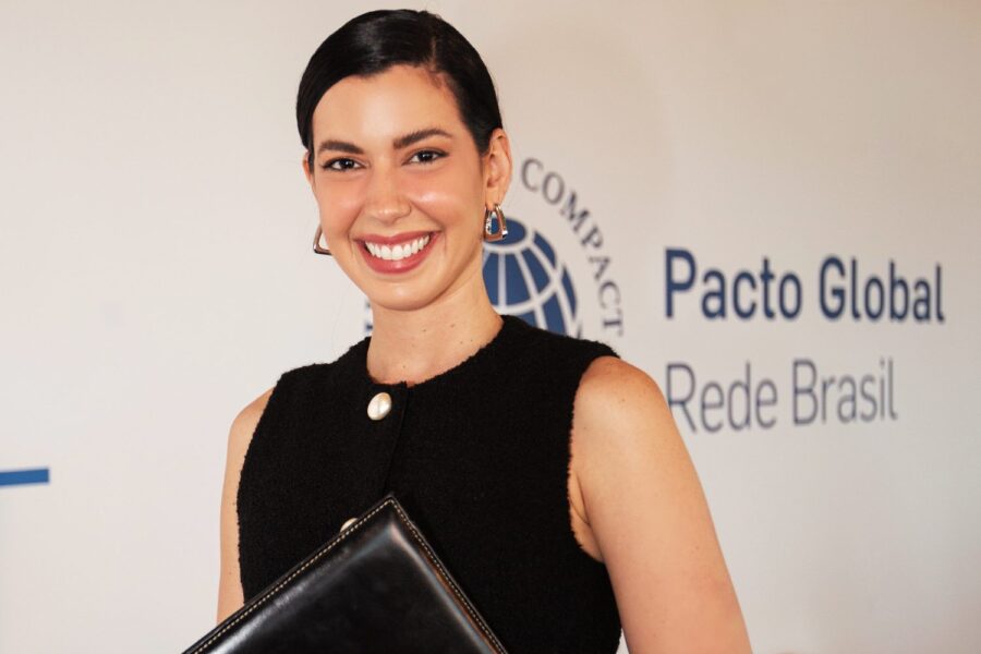 Camila Coutinho no Pacto Global da ONU