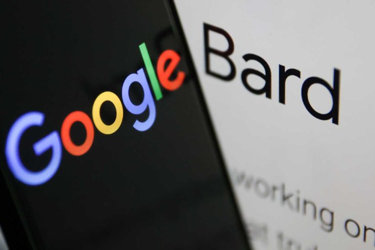 Logotipos do Google e do Bard