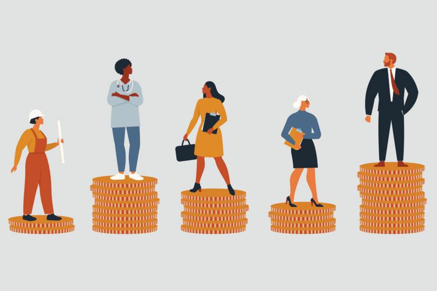 Disparidade salarial entre homens e mulheres é real destaque da