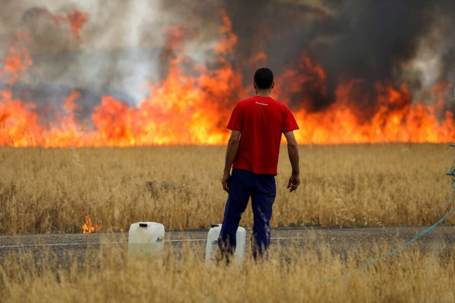Incêndio em floresta